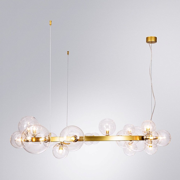 Подвесная люстра Arte Lamp Vincent A7790SP-24GO изображение 3 Подвесная люстра Arte Lamp Vincent A7790SP-24GO Фото № 3