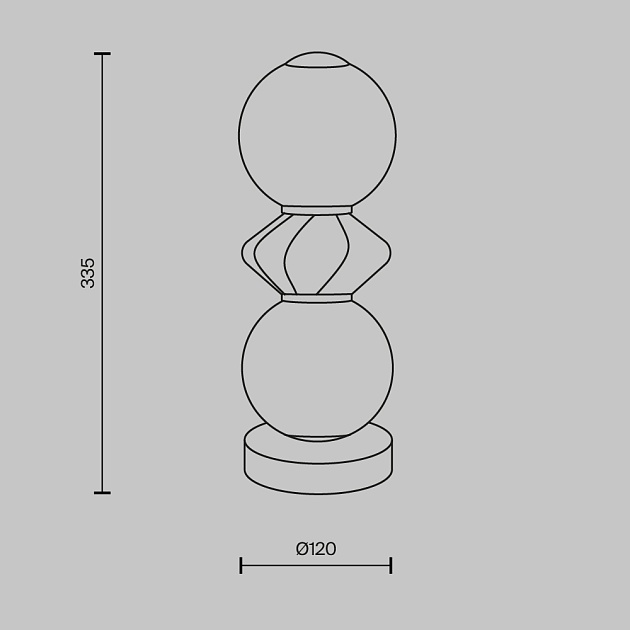 Настольный светильник Maytoni MOD362TL-L10GR3K изображение 11 Настольный светильник Maytoni MOD362TL-L10GR3K Фото № 11