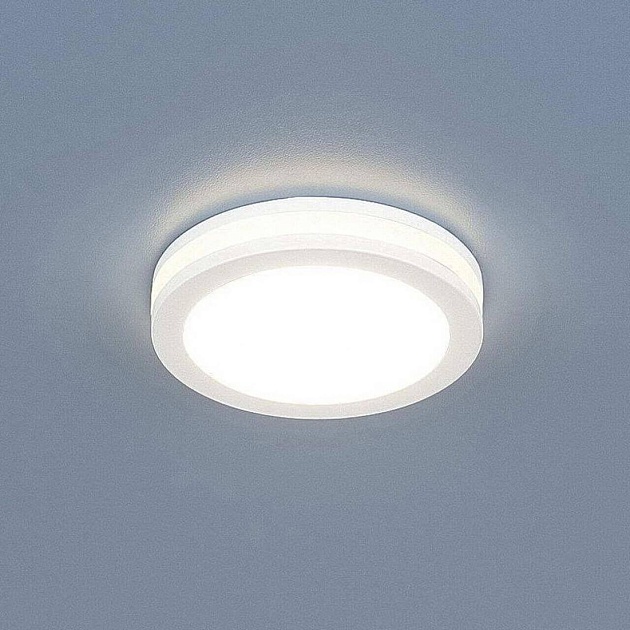 Встраиваемый светодиодный светильник Elektrostandard DSKR80 5W 3300K a030554 Фото № 1