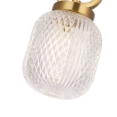 Подвесной светильник Crystal Lux Carolina SP1 V2 BRASS 3