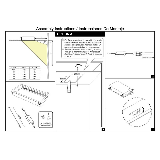 Встраивамое светодиодное окно Mantra BLUE SKY 9094 Фото № 7