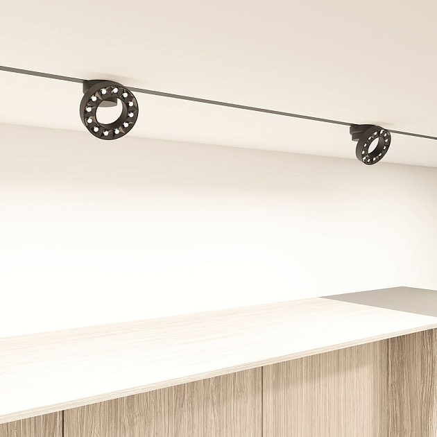 Трековый светодиодный светильник Denkirs Smart Grill DK8030-BK изображение 5 Трековый светодиодный светильник Denkirs Smart Grill DK8030-BK Фото № 5