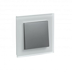 Рамка 1-постовая Systeme Electric AtlasDesign Nature белая ATN330101