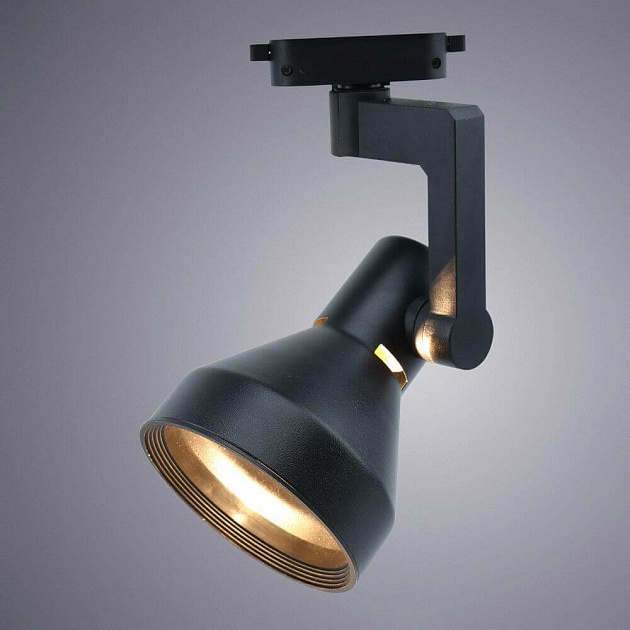 Трековый светильник Arte Lamp Nido A5108PL-1BK Фото № 2