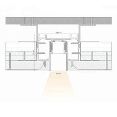Трековый профиль FerGipps черный МТ 23 УТ000002600 2