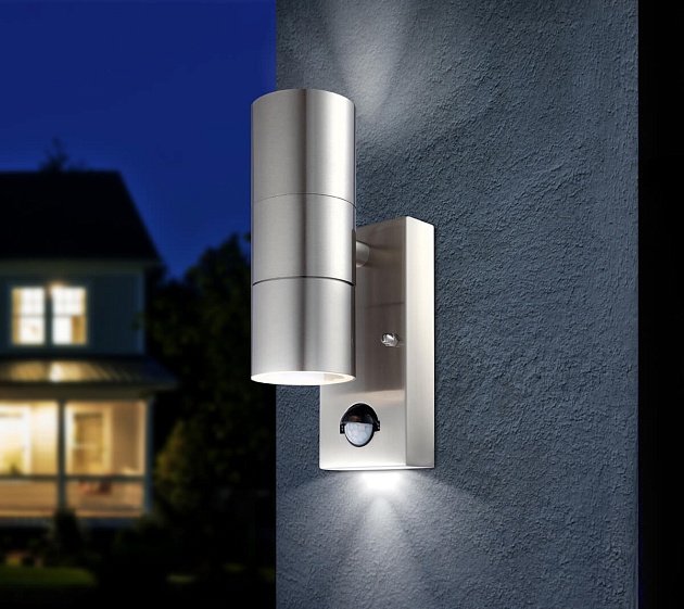 Уличный настенный светодиодный светильник Globo Style 3201-2SL Фото № 2