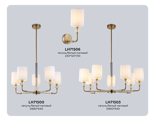 Настенный светильник Ambrella light High light LH71506 Фото № 5