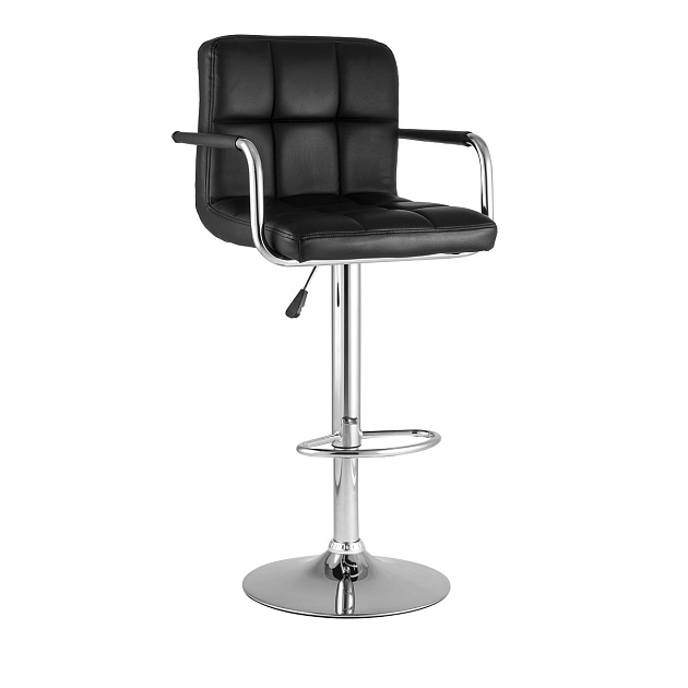 Барный стул Stool Group Малави черный BC-V003 black изображение 1 Барный стул Stool Group Малави черный BC-V003 black Фото № 1