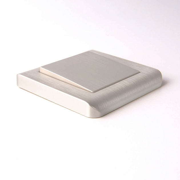 Выключатель одноклавишный Werkel перламутровый рифленый W1110013 4690389160783 Фото № 4