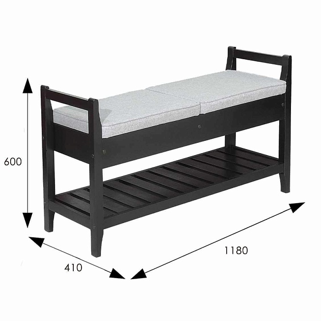 Обувница Мебелик Н 007591 Фото № 3