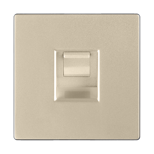 Розетка Werkel Ethernet RJ-45 шампань W1181011 4690389157479 Фото № 2