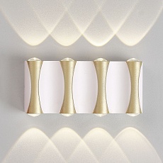 Настенный светодиодный светильник Crystal Lux CLT CLT 022W4 WH-GO 4000K 3