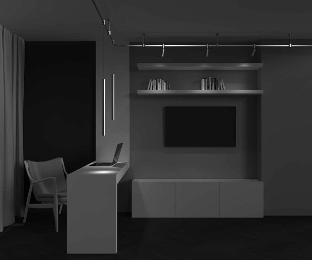 Трековый светильник Maytoni Technical TR156-1-5W4K-PT Фото № 4