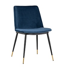 Кухонный стул Stool Group Мелисса велюр синий FDC8028 BLUE FUT-40