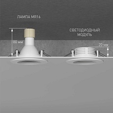 Светодиодный модуль 7W 3000K Elektrostandard a070744 1