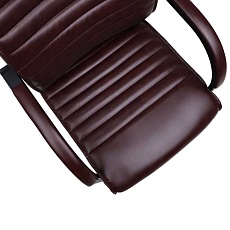 Офисный стул AksHome Augusto коричневый + черный 87589 4