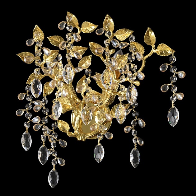 Настенный светильник Crystal Lux Eden AP2 Gold изображение 9 Настенный светильник Crystal Lux Eden AP2 Gold Фото № 9