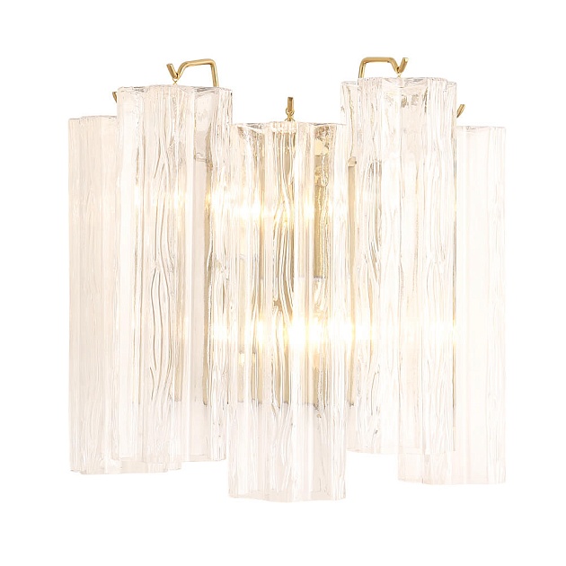 Настенный светильник Crystal Lux Rose AP2 Brass Фото № 5