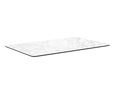 Кухонный стол Sheffilton SHT-TU30-2/ТT27-1 120/76 пластик HPL белый/белая аврора 9929172302 4