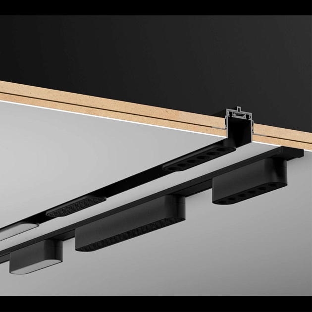 Шинопровод встраиваемый низковольтный Novotech Shino Smal 2 м 135199 Фото № 2