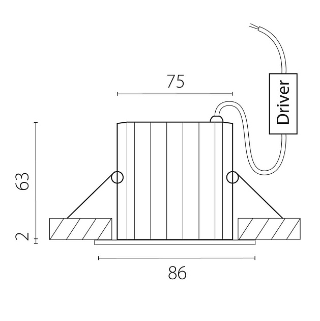 Светильник светодиодный уличный Ciclone Lightstar 385037 Фото № 2