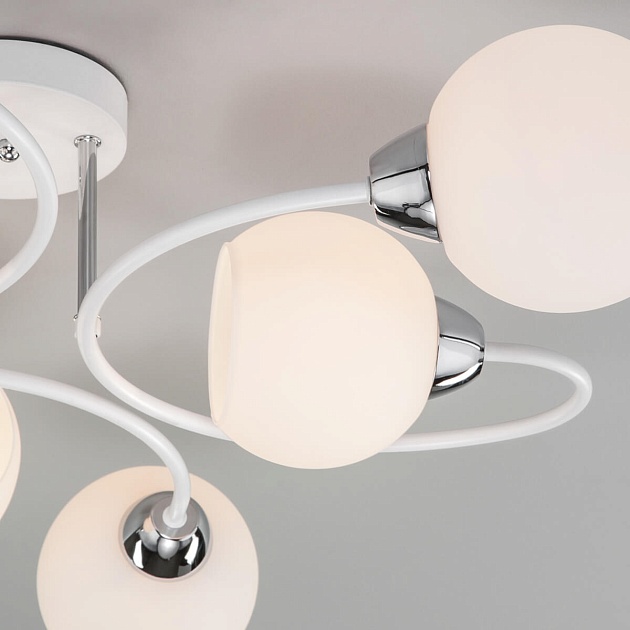 Потолочная люстра Eurosvet Tulia 30136/6 белый Фото № 3