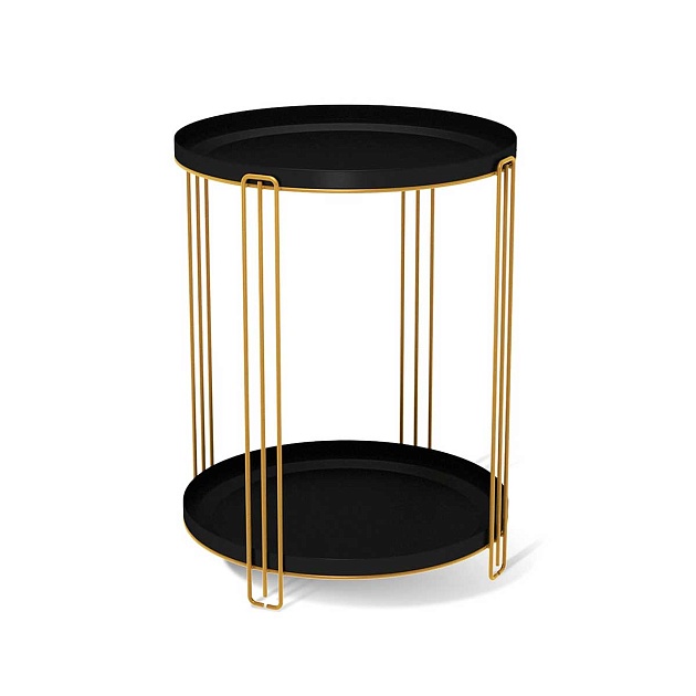 Журнальный стол Sheffilton SHT-CT31 золото/черный муар 3097499202 изображение 1 Журнальный стол Sheffilton SHT-CT31 золото/черный муар 3097499202 Фото № 1