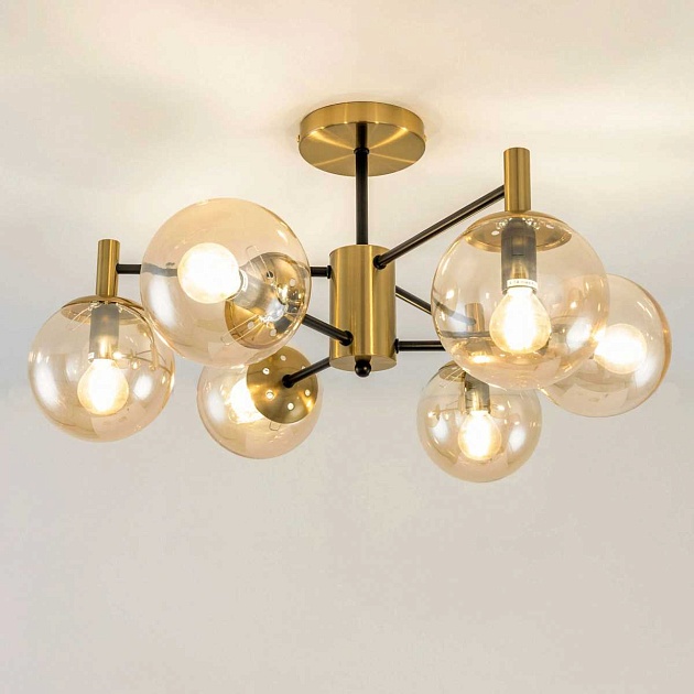 Потолочная люстра Citilux Шарлиз CL143163 изображение 7 Потолочная люстра Citilux Шарлиз CL143163 Фото № 7