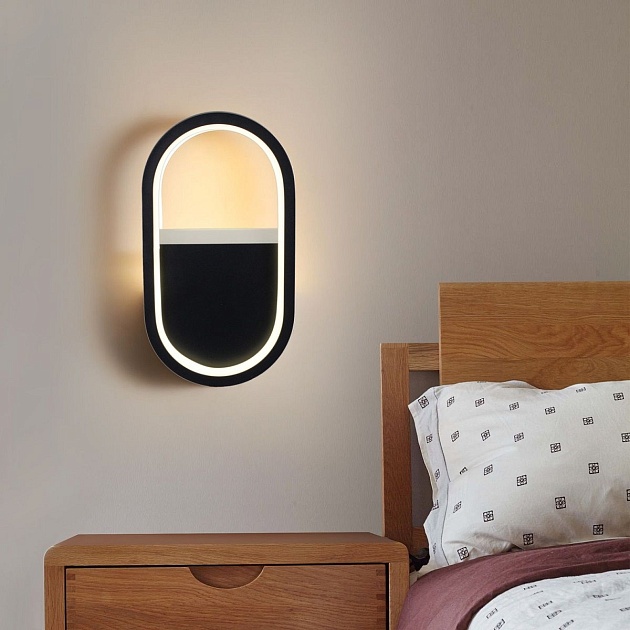 Бра Reluce 86862-9.2-001IL LED9W BK изображение 6 Бра Reluce 86862-9.2-001IL LED9W BK Фото № 6