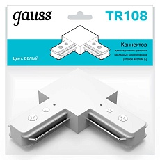 Коннектор L-образный Gauss TR108 1