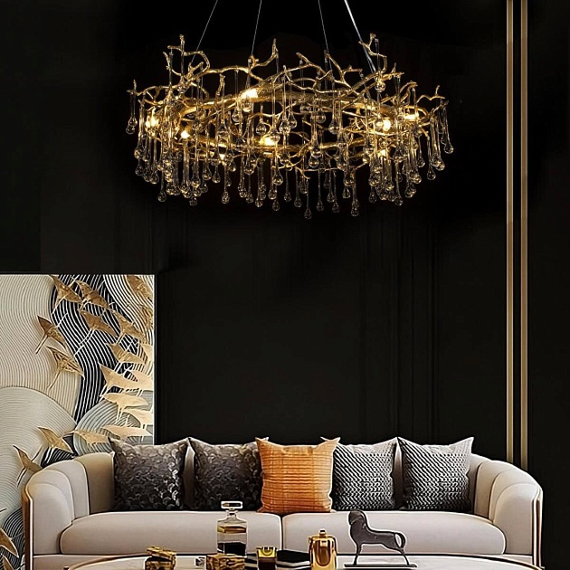 Подвесная люстра Loft IT Bijout 10068/800 GD Фото № 2