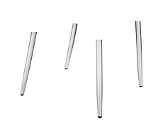 Обеденная группа Sheffilton SHT-DS199 белоснежная шагрень/хром лак/белый 7466349401 1