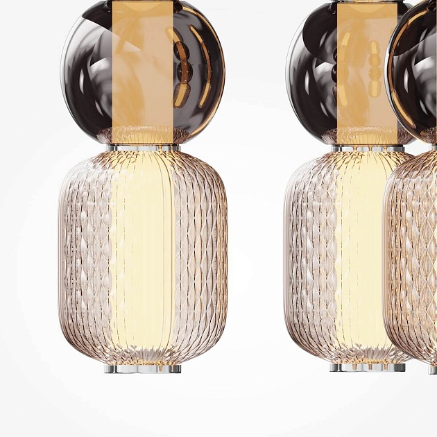 Потолочная светодиодная люстра Maytoni Drop MOD273CL-L60CH3K Фото № 3