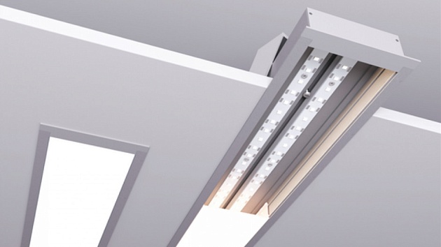 Встраиваемый светодиодный светильник Siled Linea Inner 7370036 Фото № 1