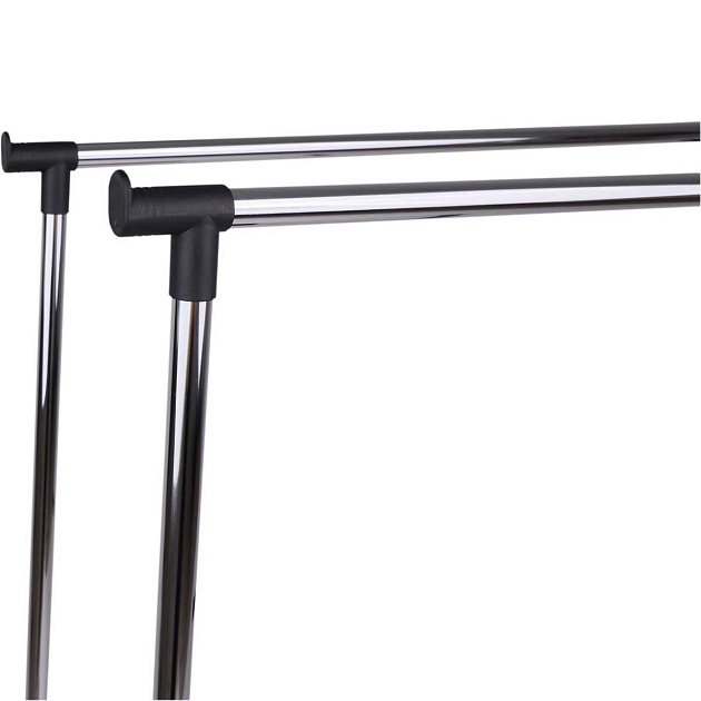 Гардеробная вешалка AksHome Diana на колесах, хром, металл 62180 Фото № 4