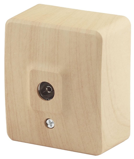 ТВ-розетка одиночная ЭРА Эксперт 11-3201-11 Б0020726 изображение 1 ТВ-розетка одиночная ЭРА Эксперт 11-3201-11 Б0020726 Фото № 1