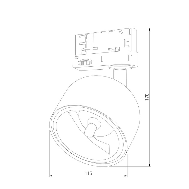 Трековый светильник TK Lighting 6055 Tracer Фото № 2