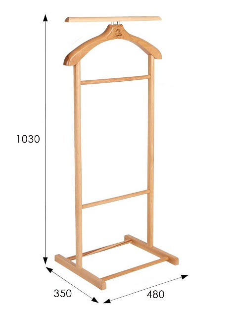 Костюмная вешалка Мебелик В 21Н 007055 Фото № 3