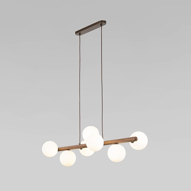Подвесная люстра TK Lighting 10272 Estera Wood Фото № 1