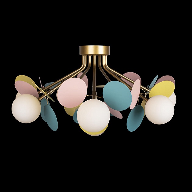 Потолочная люстра Loft IT Matisse 10008/8C Mult изображение 3 Потолочная люстра Loft IT Matisse 10008/8C Mult Фото № 3