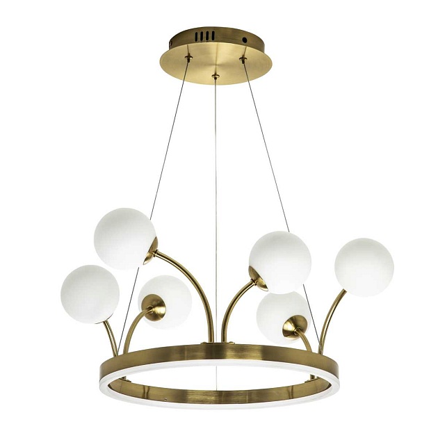 Подвесная светодиодная люстра Modelux Modestyle MS.1535.6 BS изображение 1 Подвесная светодиодная люстра Modelux Modestyle MS.1535.6 BS Фото № 1