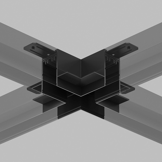 Коннектор X-образный Denkirs Smart Hide TR2114-BK изображение 4 Коннектор X-образный Denkirs Smart Hide TR2114-BK Фото № 4
