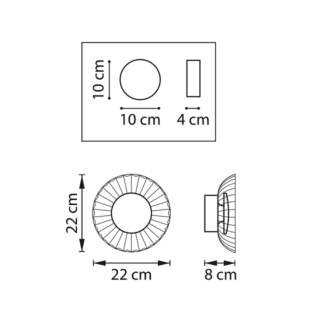 Бра Lightstar Celesta 809012 изображение 6 Бра Lightstar Celesta 809012 Фото № 6