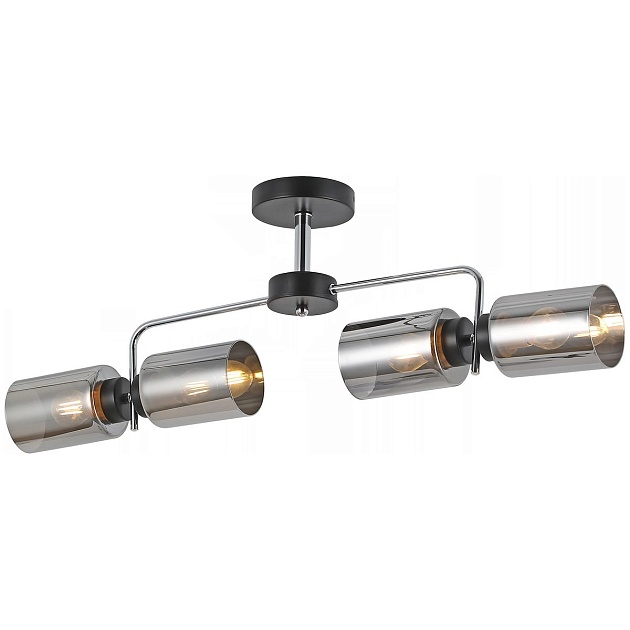 Потолочная люстра Illumico IL8249-4COU-79 BK CR Фото № 1