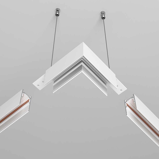 Коннектор угловой Maytoni Technical Exility TRA034HCL-41W Фото № 3