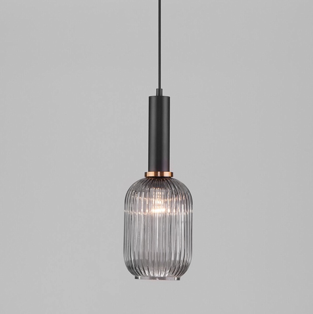 Подвесной светильник Eurosvet 50181/1 дымчатый изображение 1 Подвесной светильник Eurosvet 50181/1 дымчатый Фото № 1