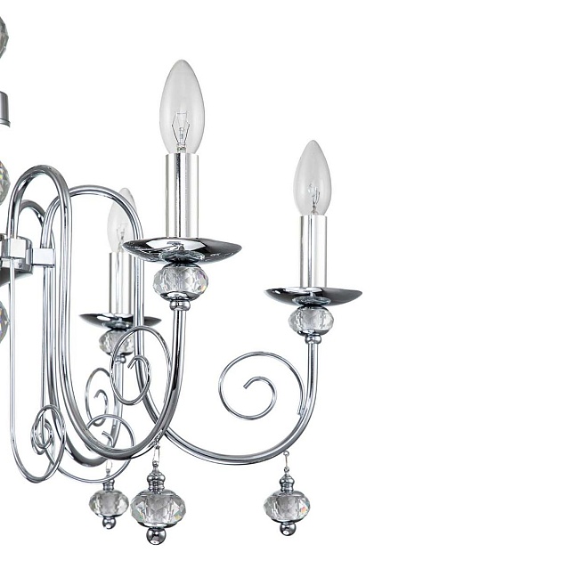 Подвесная люстра Escada Shine 678/6PL Chrome изображение 3 Подвесная люстра Escada Shine 678/6PL Chrome Фото № 3