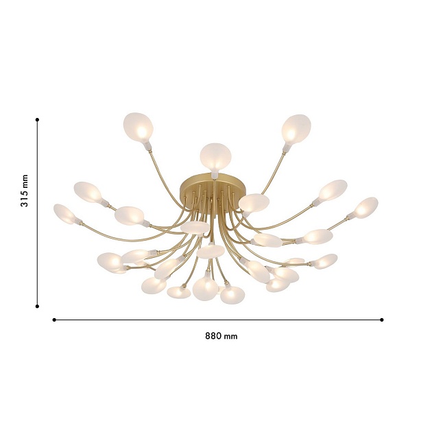 Потолочная люстра F-Promo Skein 4197-28C Фото № 3