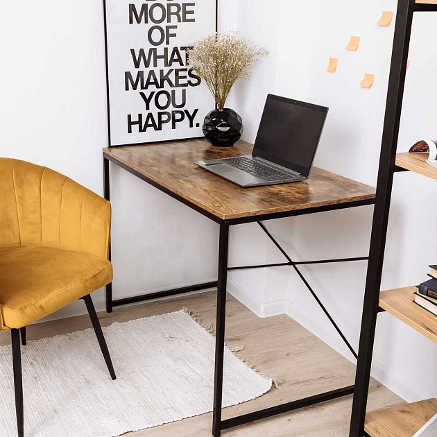 Письменный стол AksHome Opal темный орех, лдсп 80050 Фото № 6