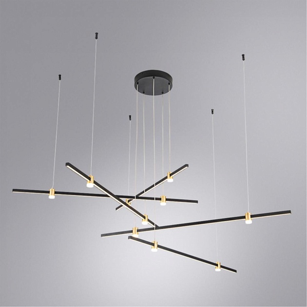Подвесной светодиодный светильник Arte Lamp Errai A2195SP-5BK Фото № 3